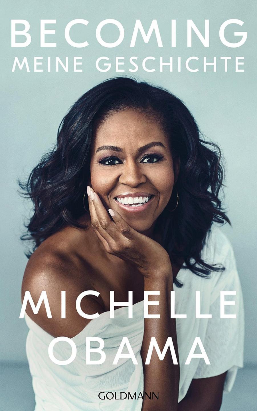 Buchcover von Michelles Obamas "Becoming – Meine Geschichte".