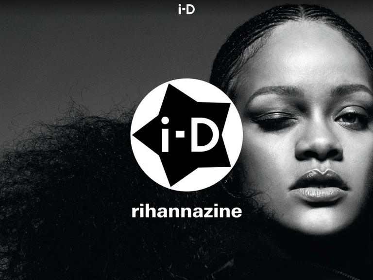 Popsängerin Rihanna auf dem Cover des Lifestylemagazins "i-D".