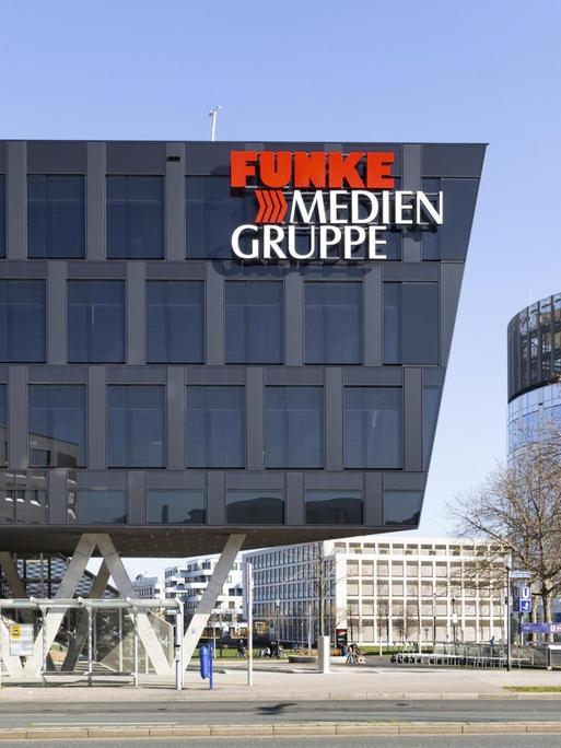 Redaktions- und Verlagshaus der Mediengruppe Funke in Essen