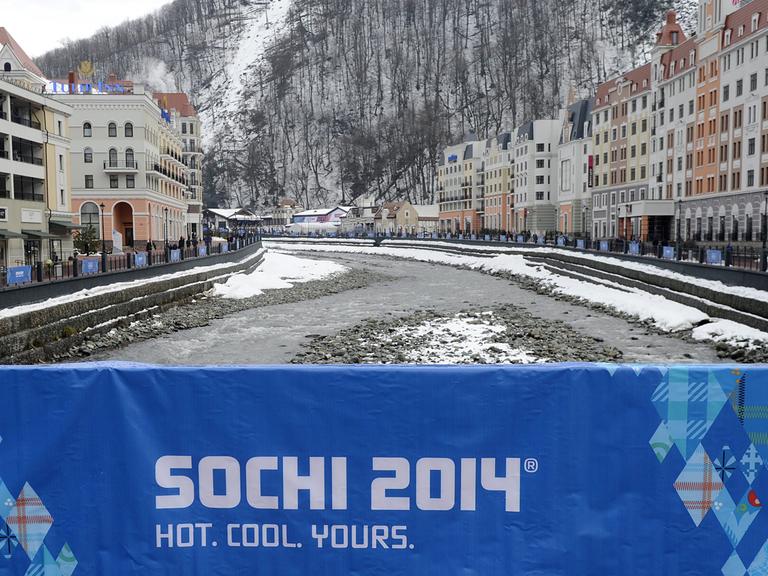 Das Rosa Khutor Alpine Resort bei Sotschi - vor den Olympischen Spielen 2014