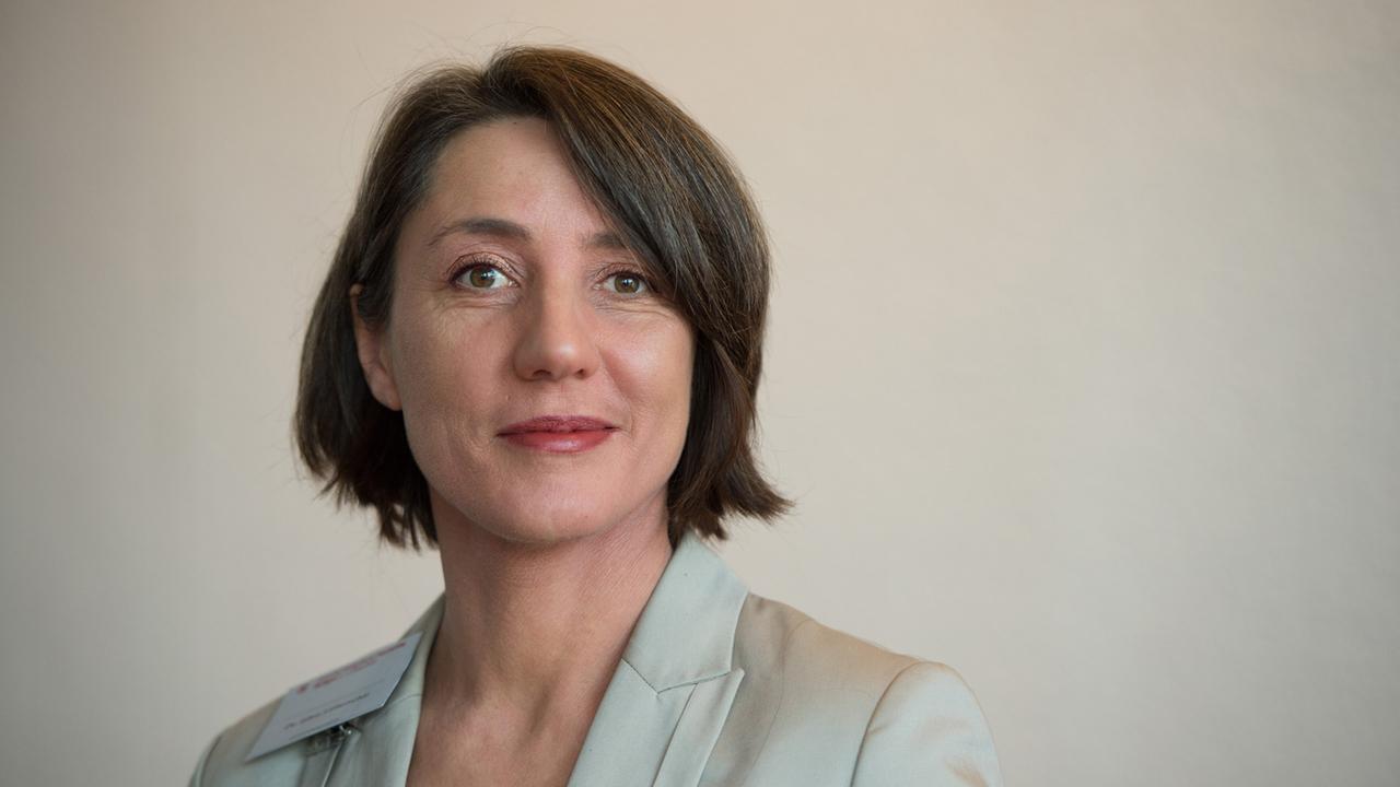 Die Generalsekretärin des Deutschen Evangelischen Kirchentages, Ellen Ueberschär