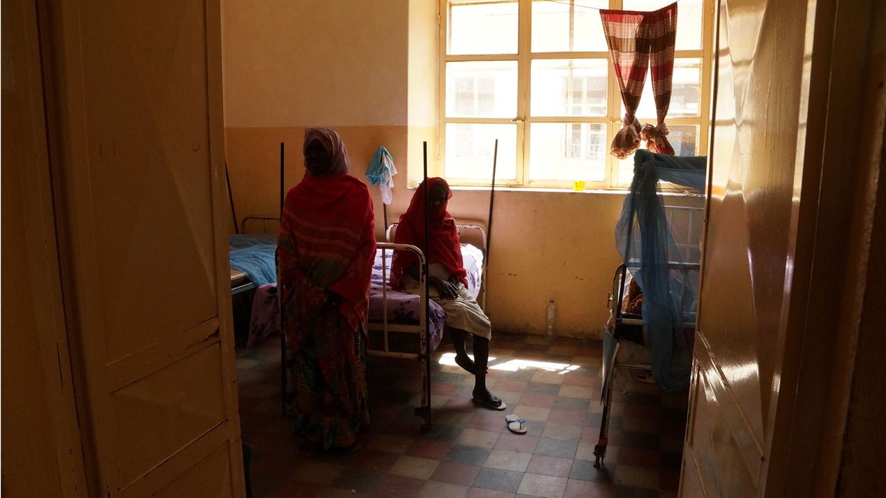 Patienten im Krankenhaus der eritreischen Kleinstadt Keren
