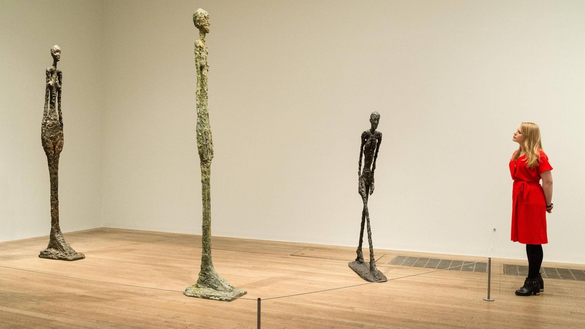 Giacometti-Ausstellung in der Londoner Tate Modern.