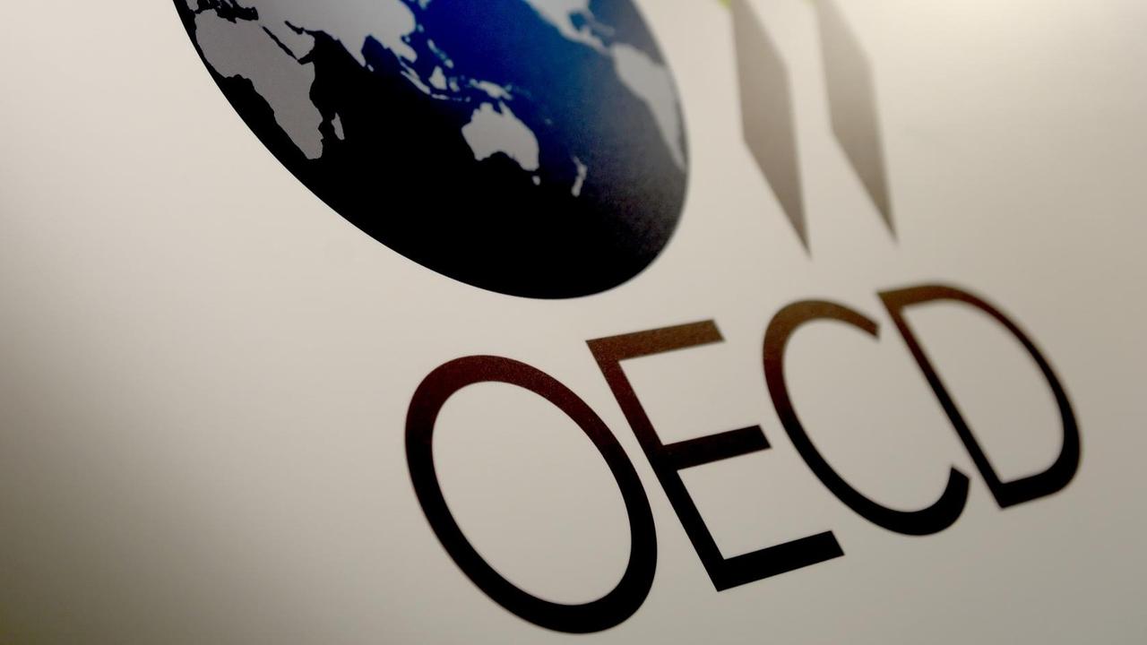 Das Logo der OECD.