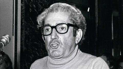 Der spanische Gewerkschafter Marcelino Camacho im Jahr 1960