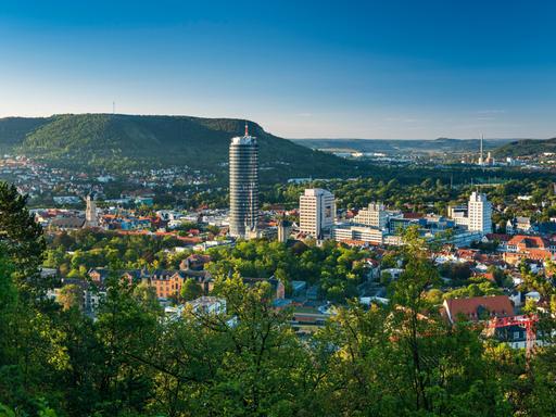 Stadtansicht von Jena