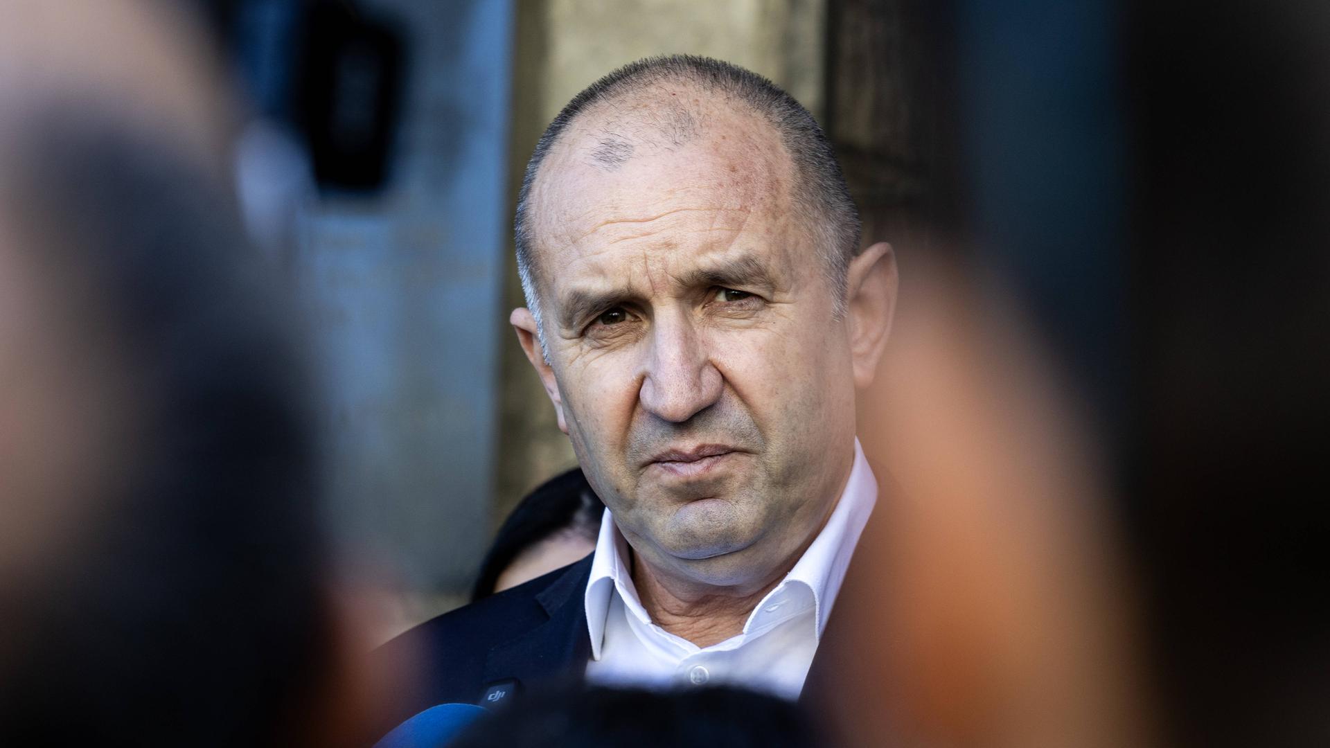 Rumen Radev am 19.04.2026 in Sofia