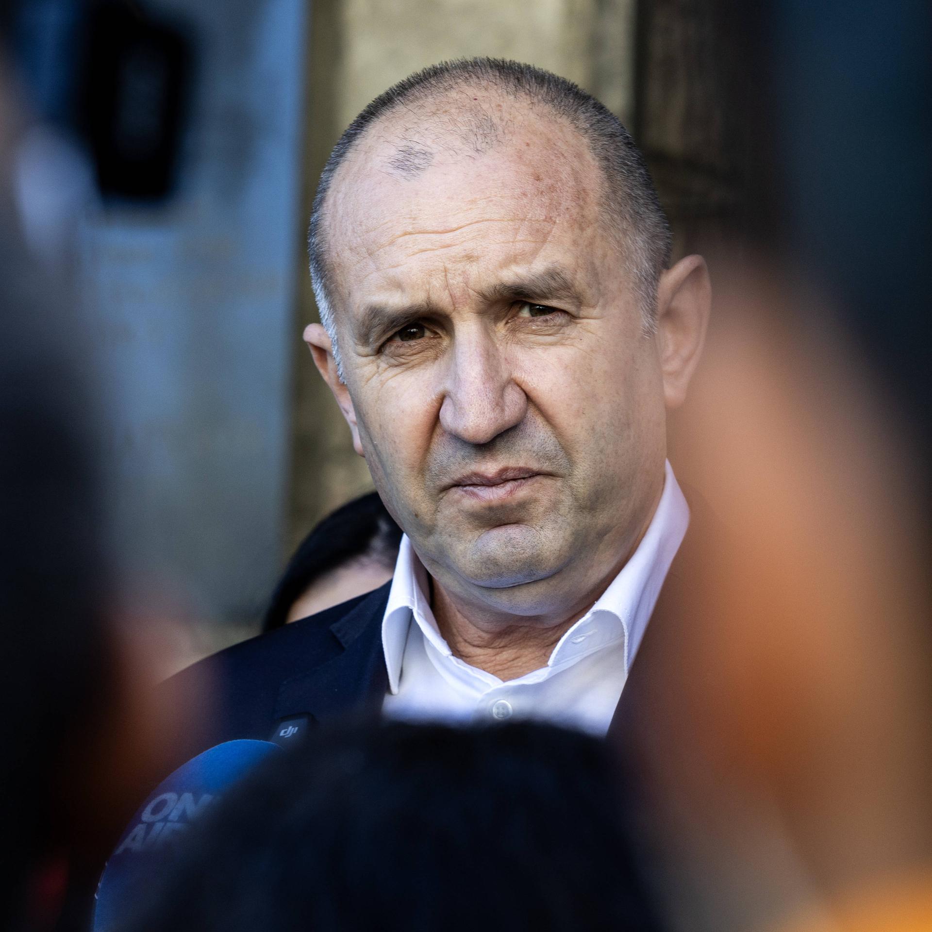 Rumen Radev am 19.04.2026 in Sofia