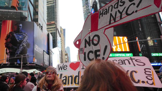 Demo in NY gegen ICE