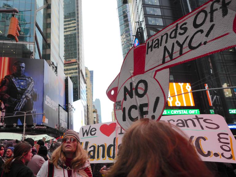 Demo in NY gegen ICE Demo in NY gegen ICE