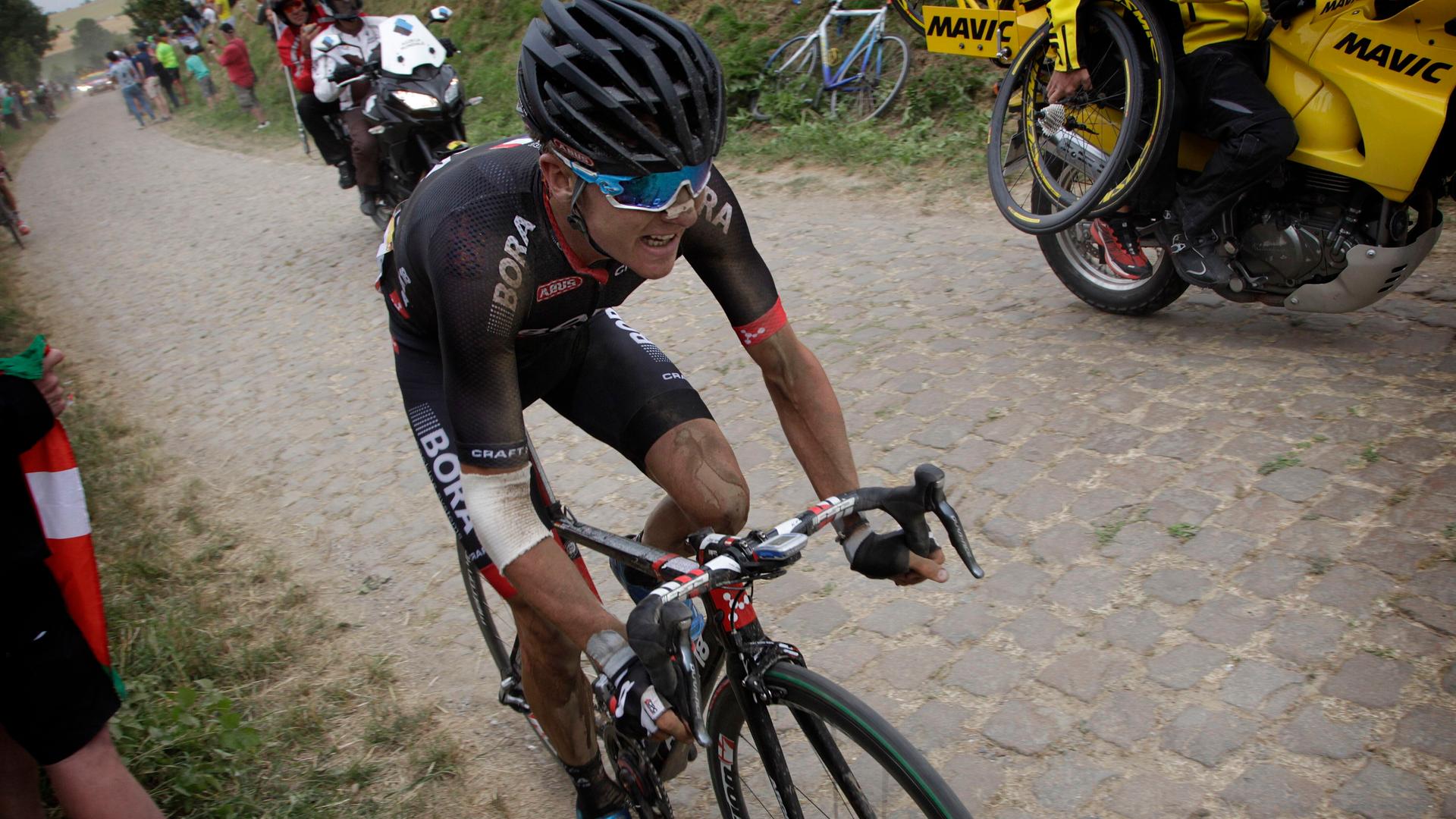Dominik Nerz bei der Tour de France 2015