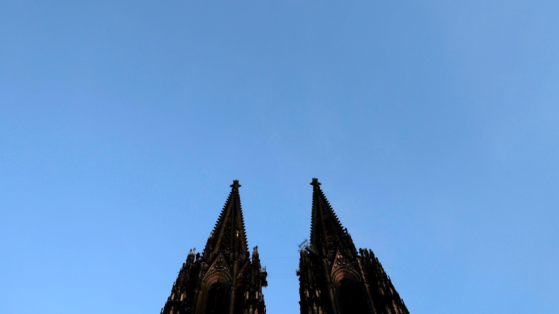 Die Spitzen des Kölner Doms
