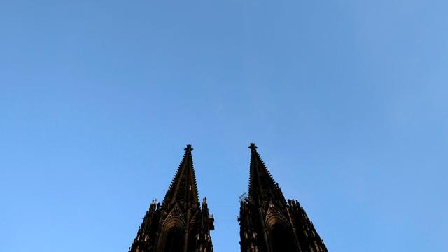 Die Spitzen des Kölner Doms