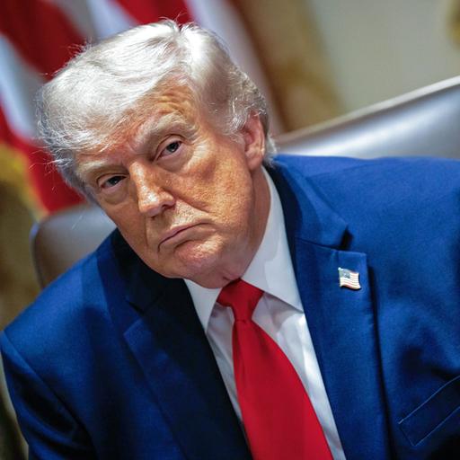 US-Präsident Donald Trump im Cabinet Room des Weißen Hauses (Washington, 27.05.2026)