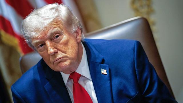 US-Präsident Donald Trump im Cabinet Room des Weißen Hauses (Washington, 27.05.2026)