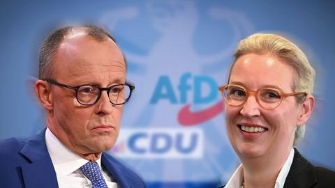 Friedrich Merz und Alice Weidel