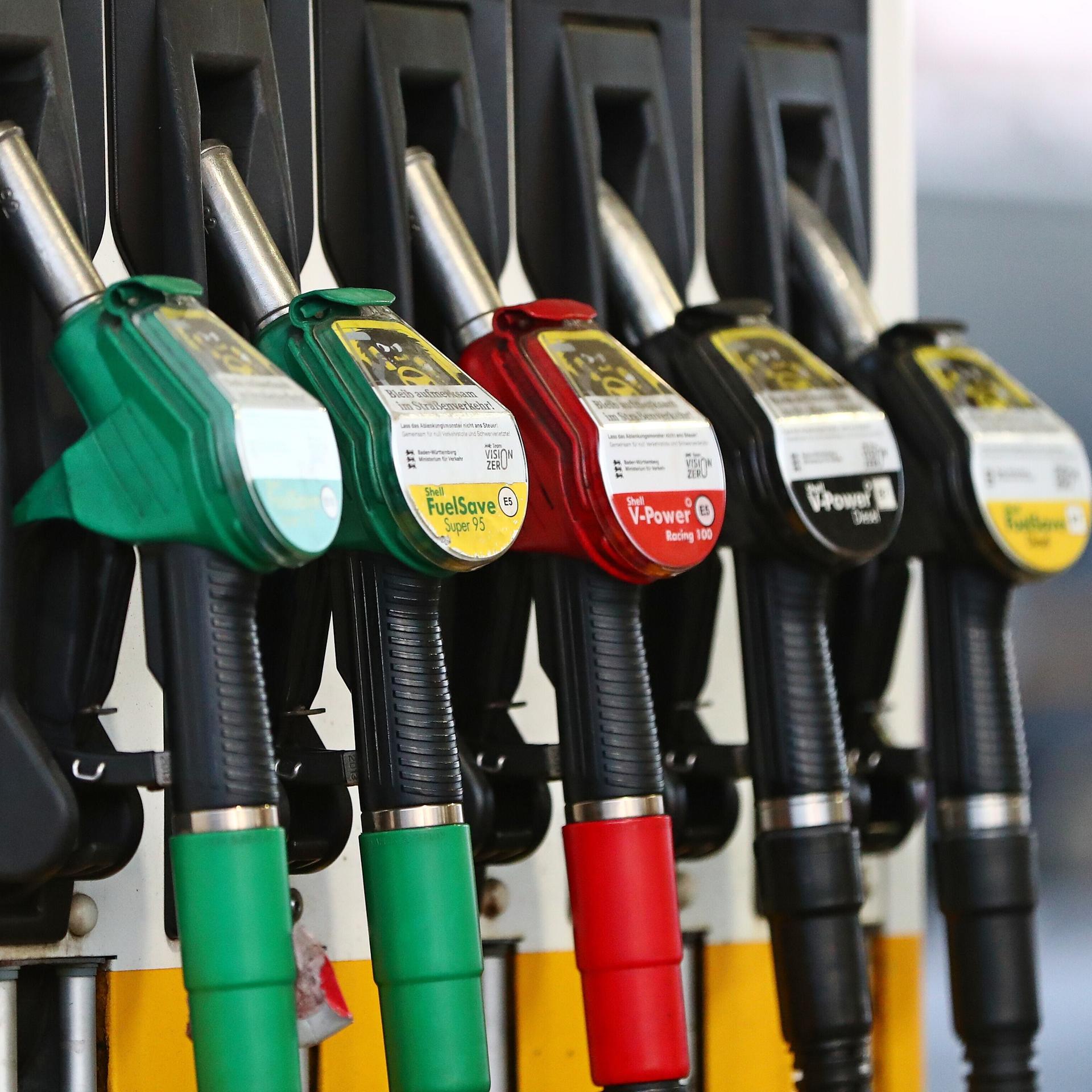 Zapfsäule vom Nahen