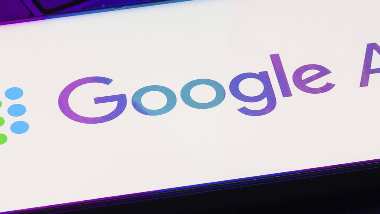 In dieser Fotoillustration wird das Google AI Logo auf einem Smartphone Bildschirm angezeigt.