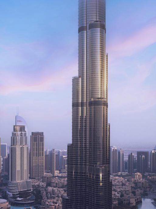 Panoramablick auf die Innenstadt und das Geschäftsviertel von Dubai (25.02.2026) Panoramablick auf die Innenstadt und das Geschäftsviertel von Dubai (25.02.2026)