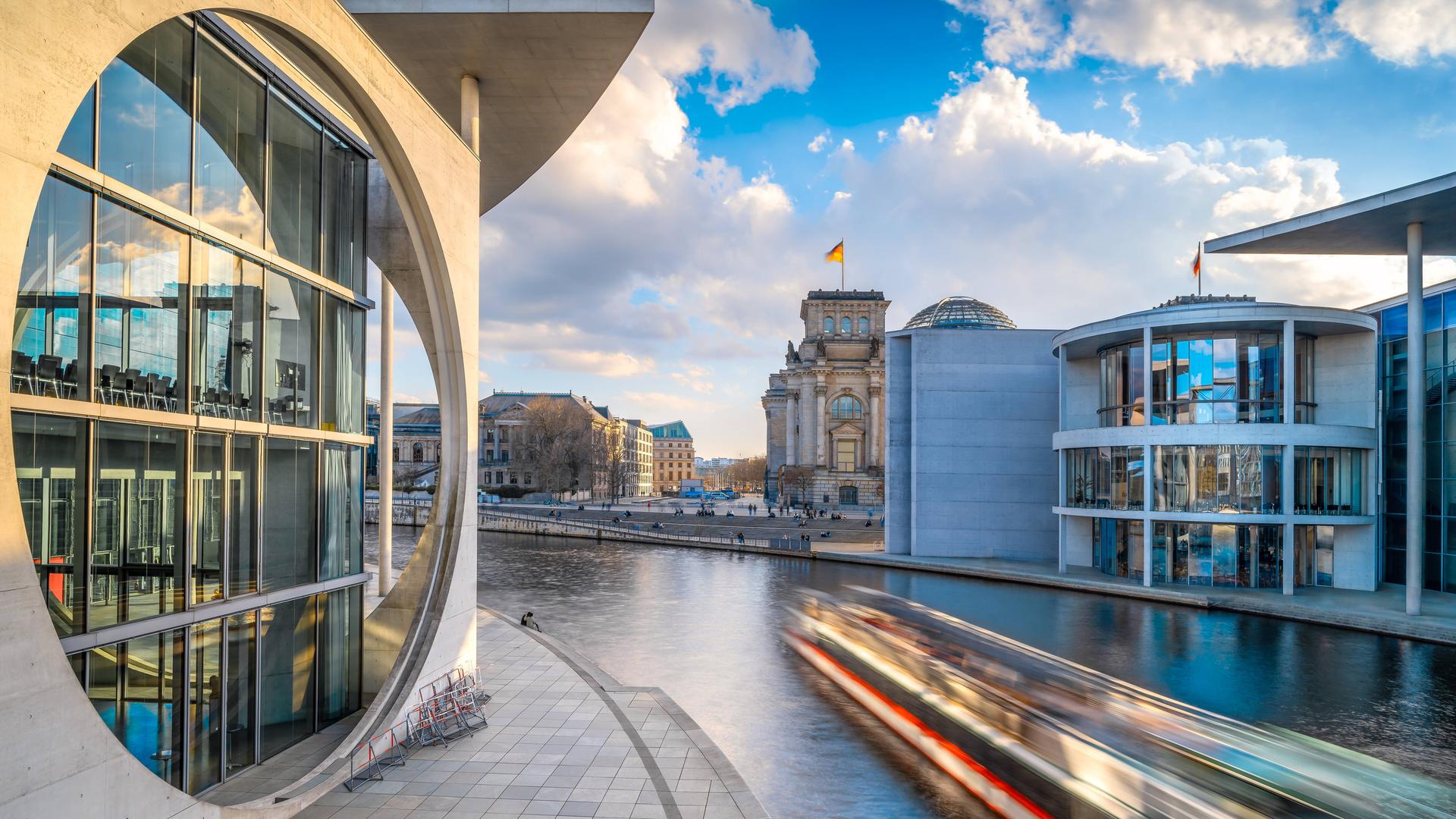 Bundeskanzleramt und Regierungsviertel