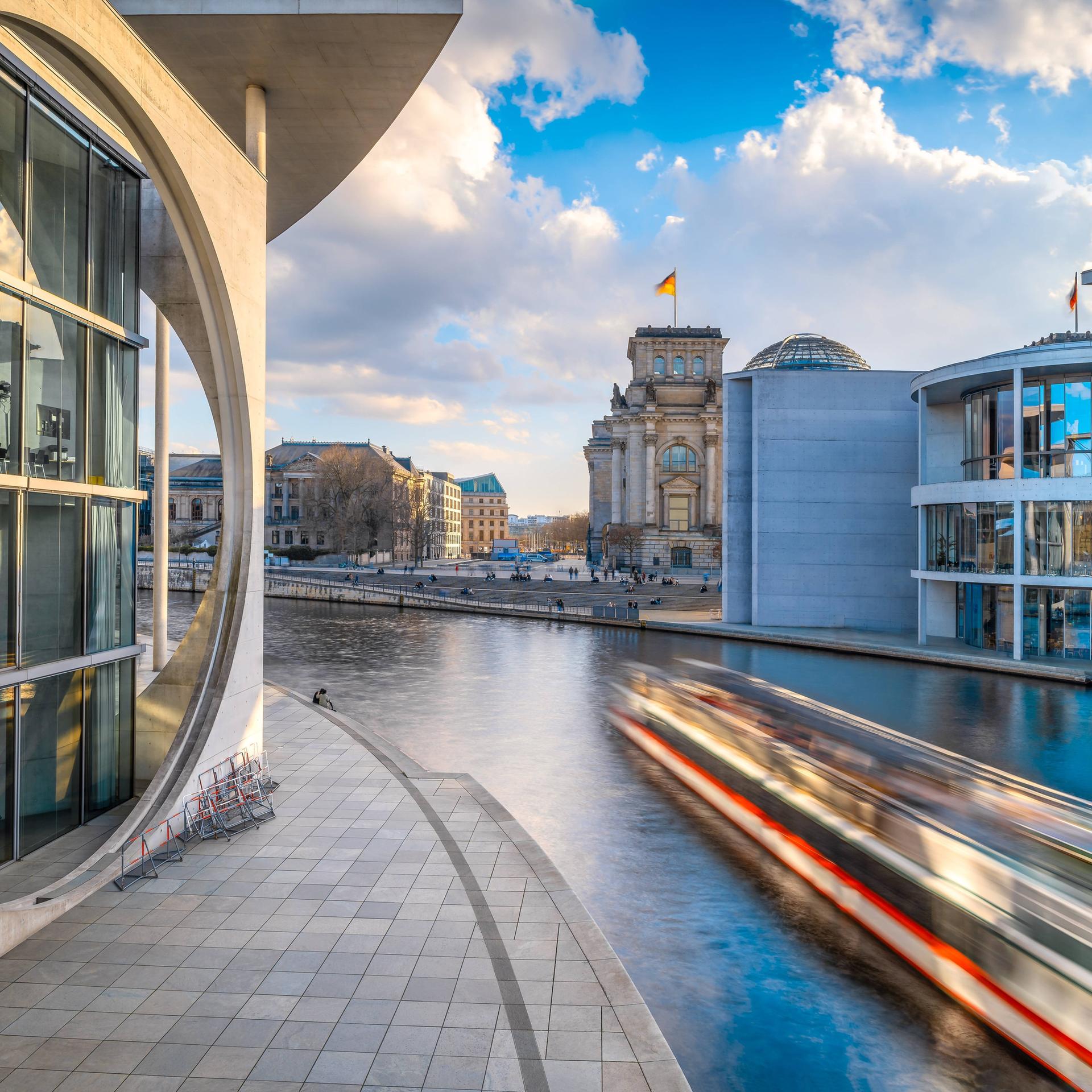 Bundeskanzleramt und Regierungsviertel