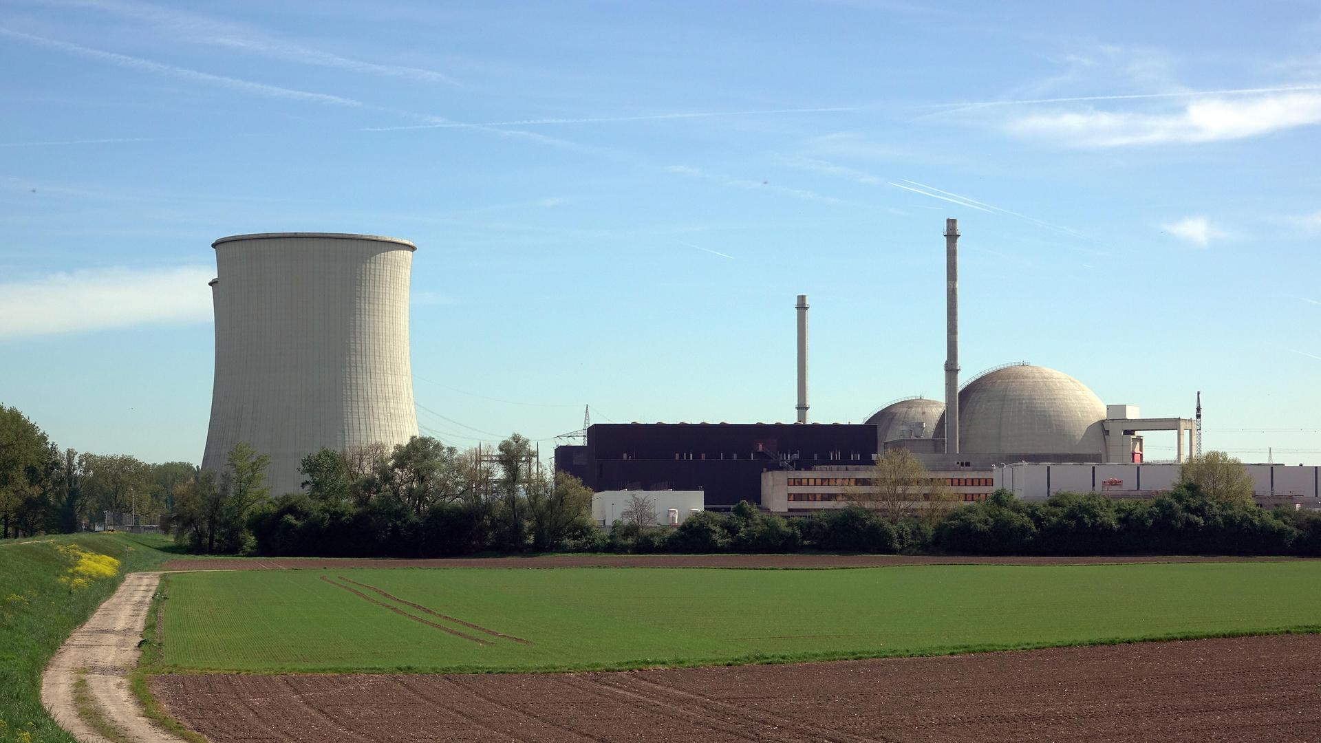 Das stillgelegte Atomkraftwerk in Biblis Das stillgelegte Atomkraftwerk in Biblis
