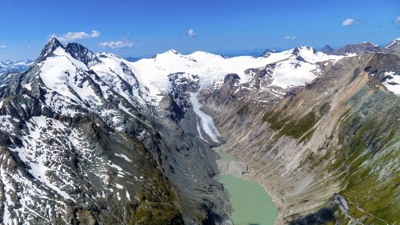 Abschmelzende Gletscher in der Schweiz