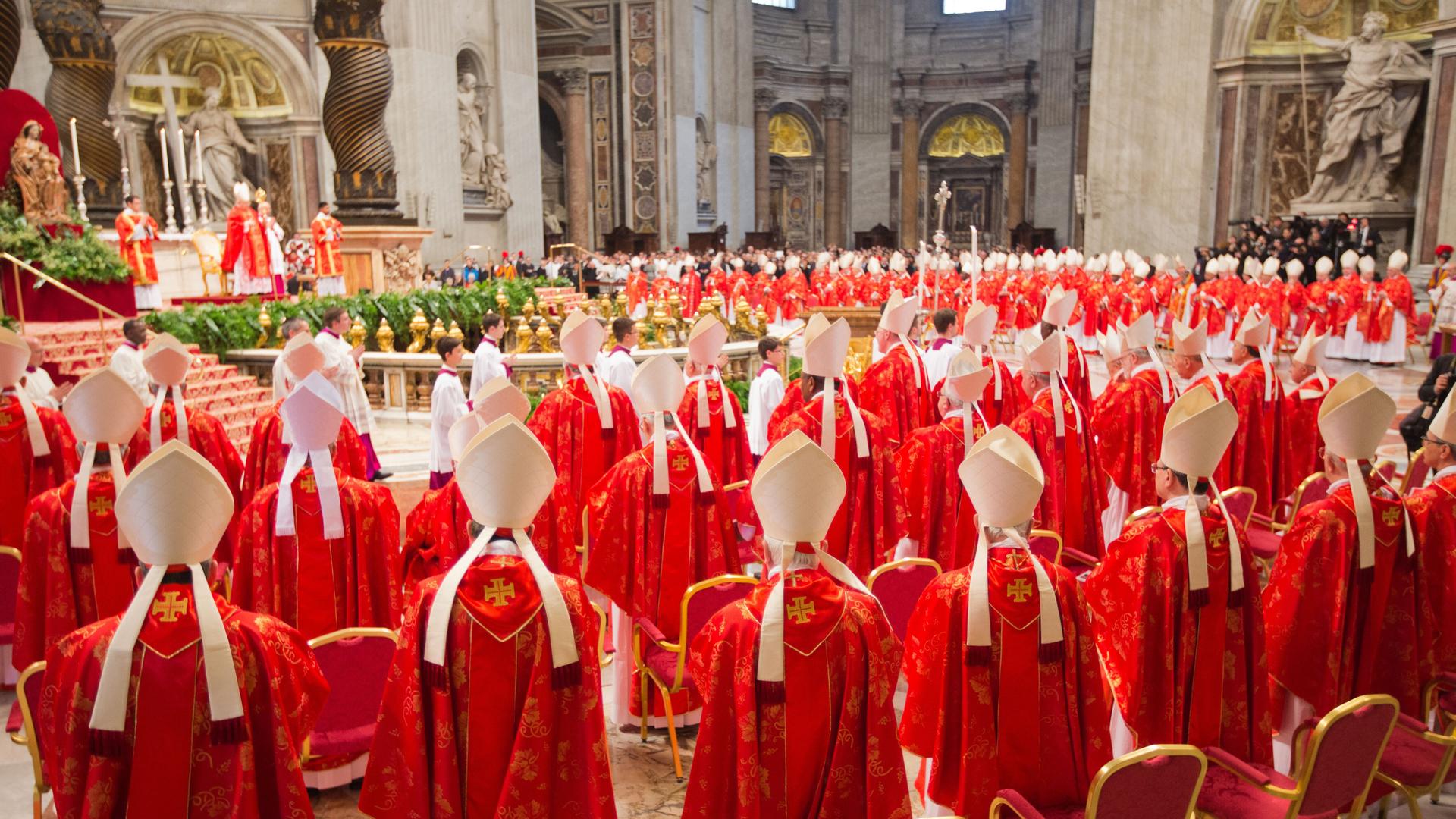 Kardinäle im Petersdom