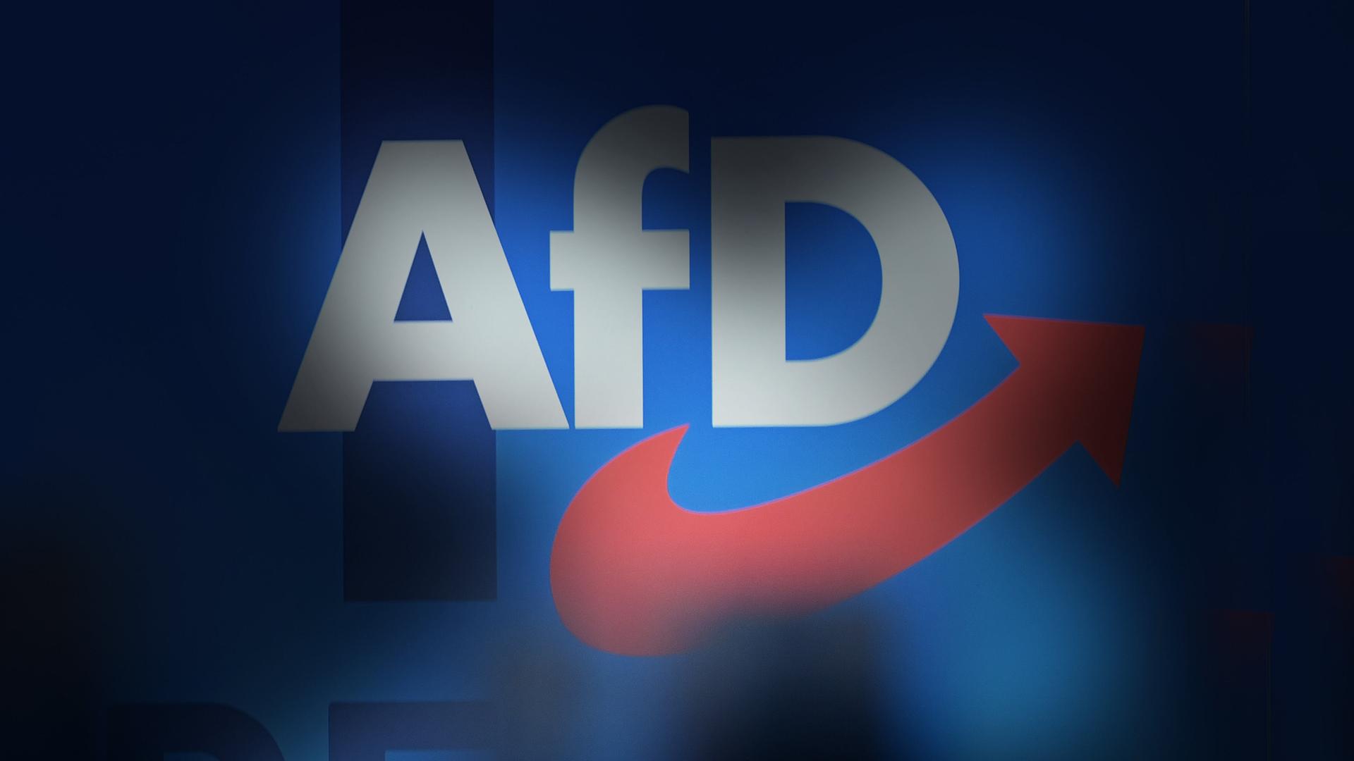 Das Logo der Partei AfD.