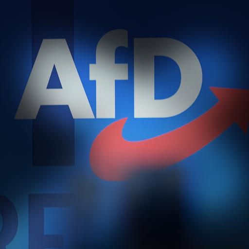 Das Logo der Partei AfD.