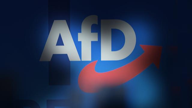 Das Logo der Partei AfD.