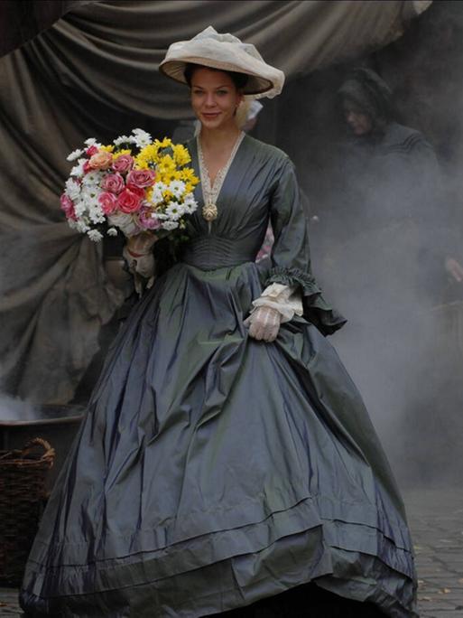 Schauspielerin Jessica Schwarz als Antonie Tony Buddenbrook Film "Die Buddenbrooks" (2008).