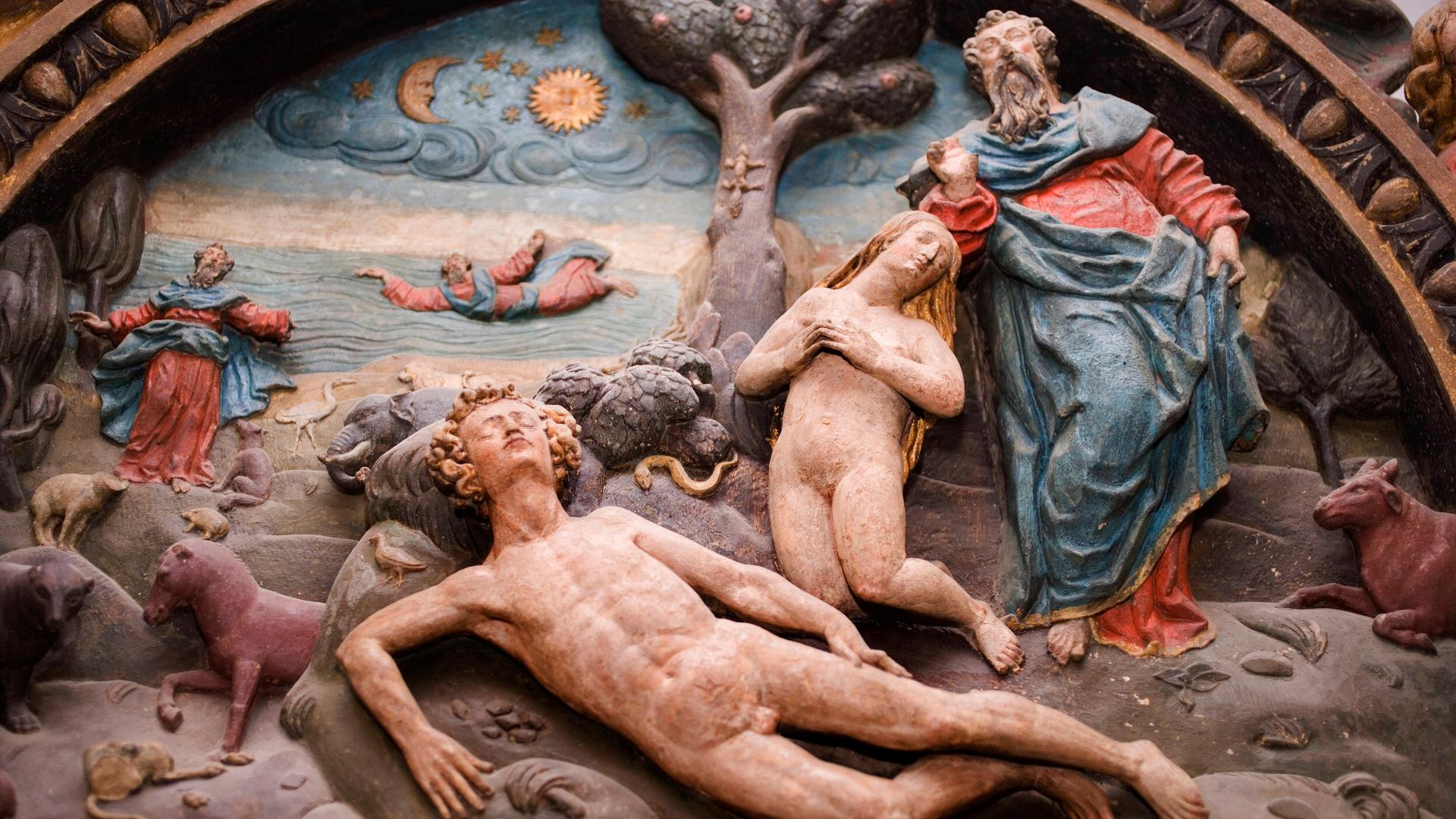 Adam und Eva und der Gott Adam und Eva und der Gott