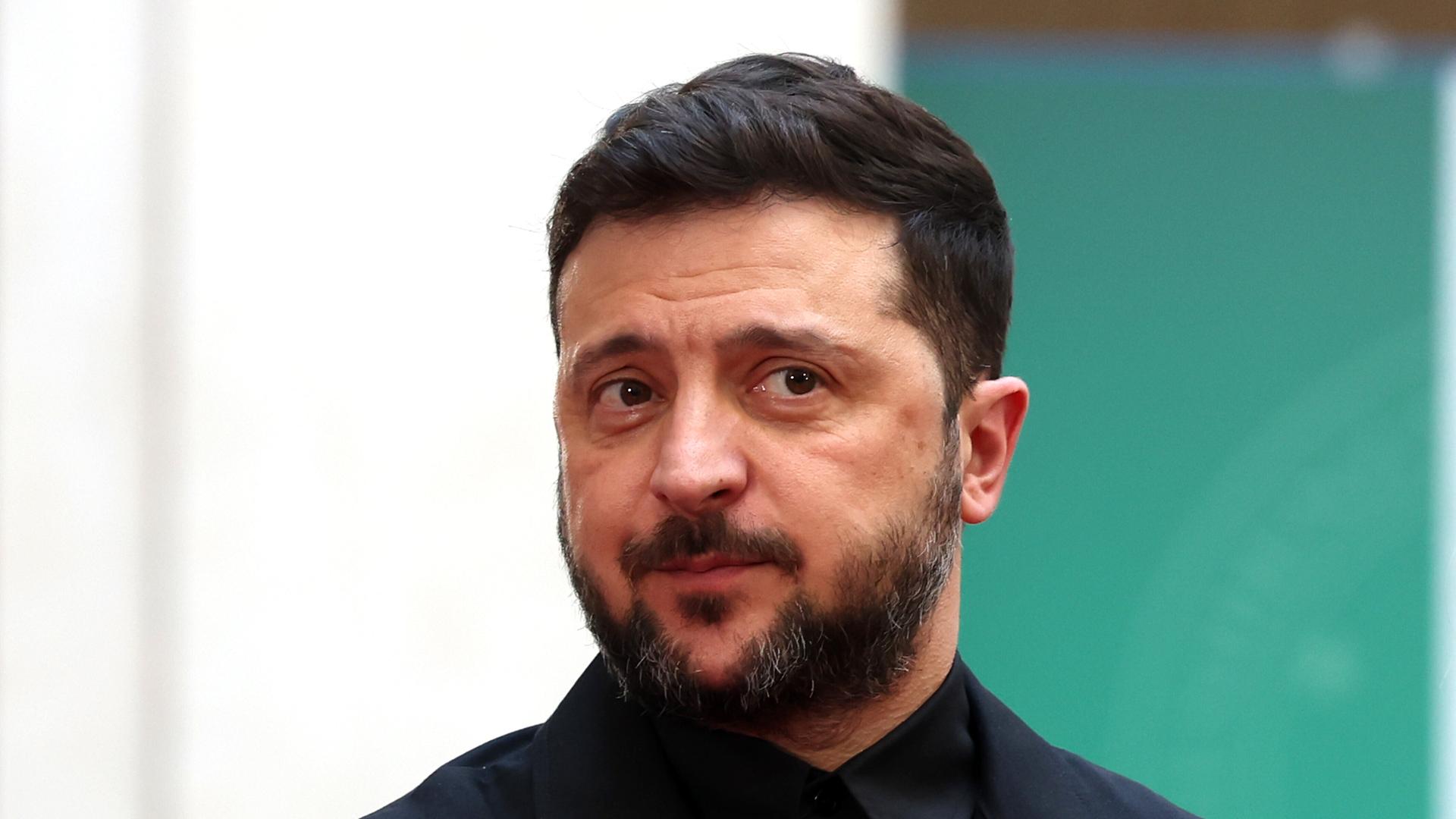 Der ukrainische Präsident Wolodymyr Selenskyj während des Treffens im Palazzo Chigi in Rom im Dezember 2025. Der ukrainische Präsident Wolodymyr Selenskyj während des Treffens im Palazzo Chigi in Rom im Dezember 2025.