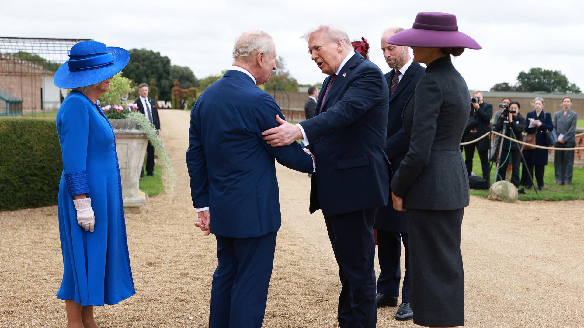 Donald Trump und König Charles