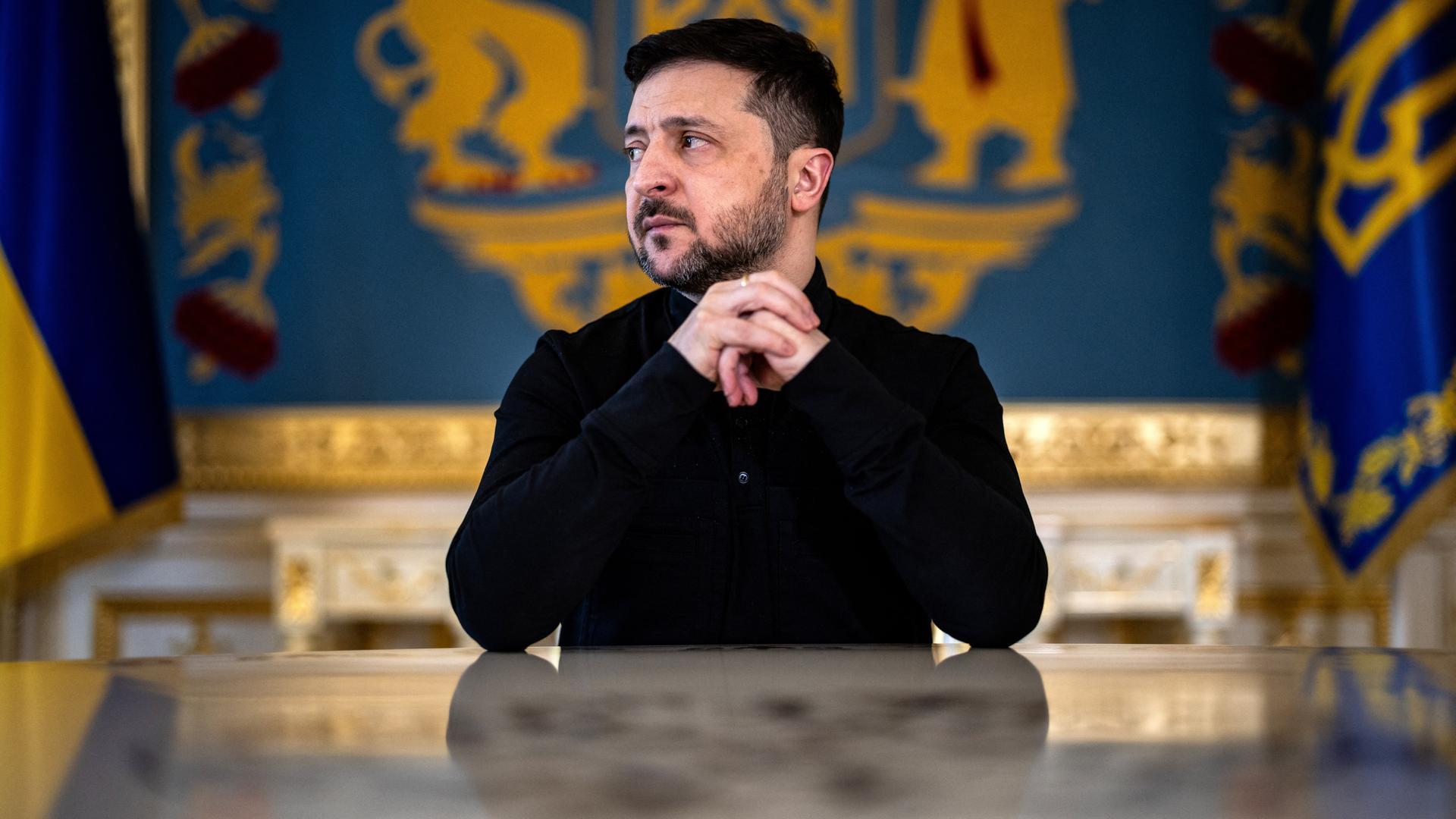 Wolodymyr Selenskyj, der Präsident der Ukraine, am 20. Februar 2026 in Kiew Wolodymyr Selenskyj, der Präsident der Ukraine, am 20. Februar 2026 in Kiew
