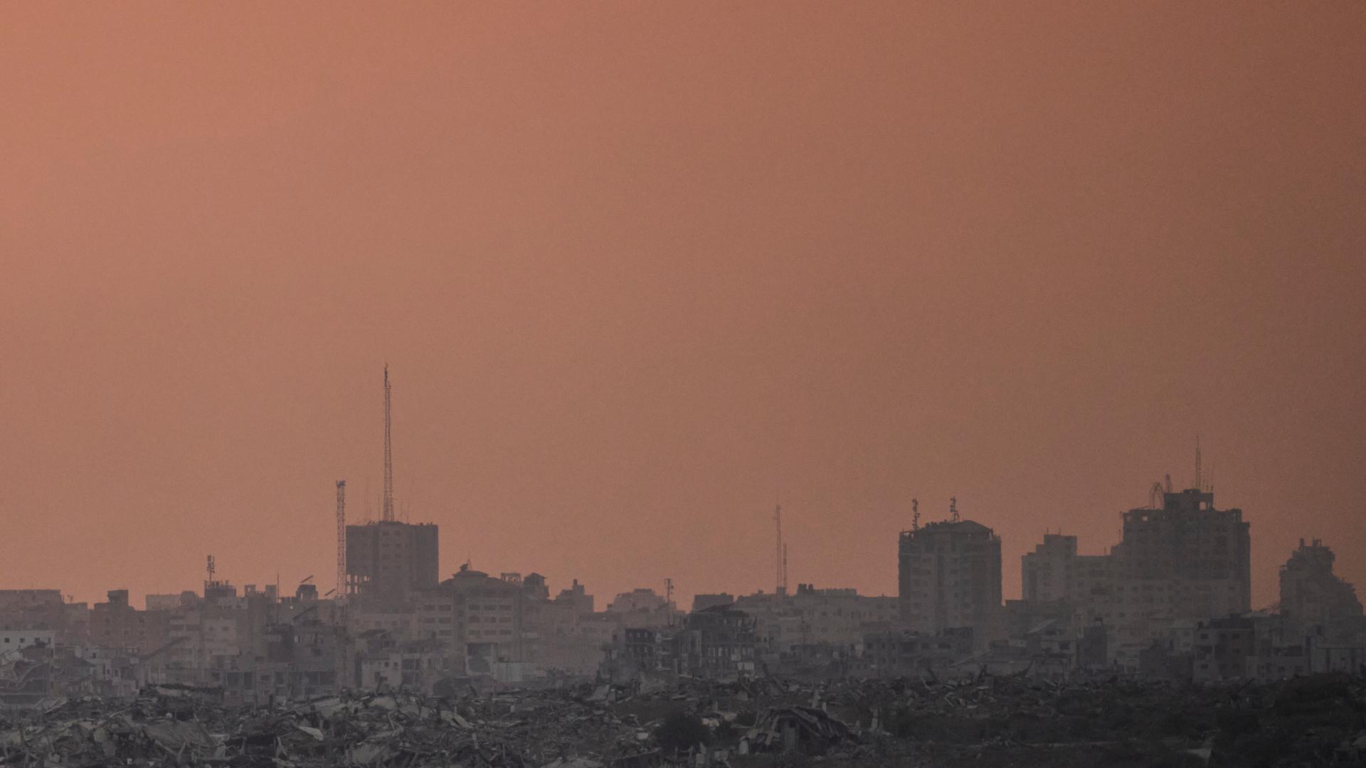 Zerstörung im Gazastreifen durch die Offensiven der israelischen Armee