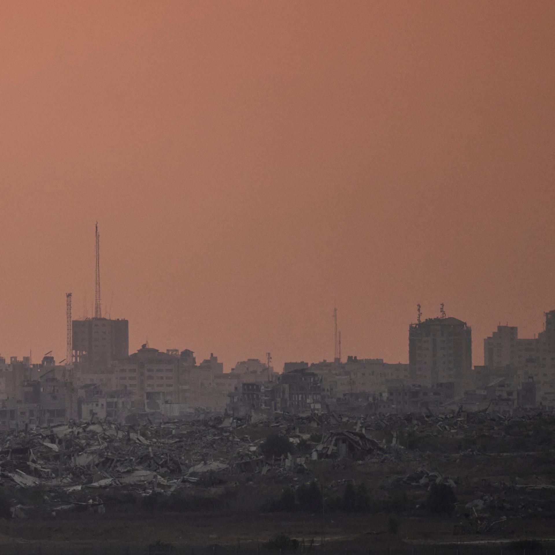 Zerstörung im Gazastreifen durch die Offensiven der israelischen Armee