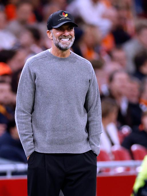 Bundestrainer Jürgen Klopp beim Spiel Deutschland-Niederlande am 24. September 2026 in Amsterdam.