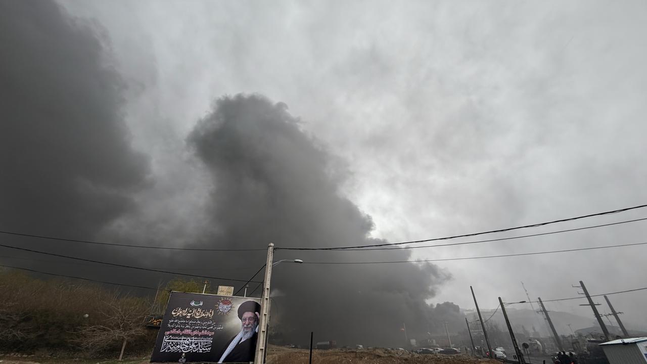Rauch steigt auf nach einem Raketenangriff in Teheran (Archivbild).