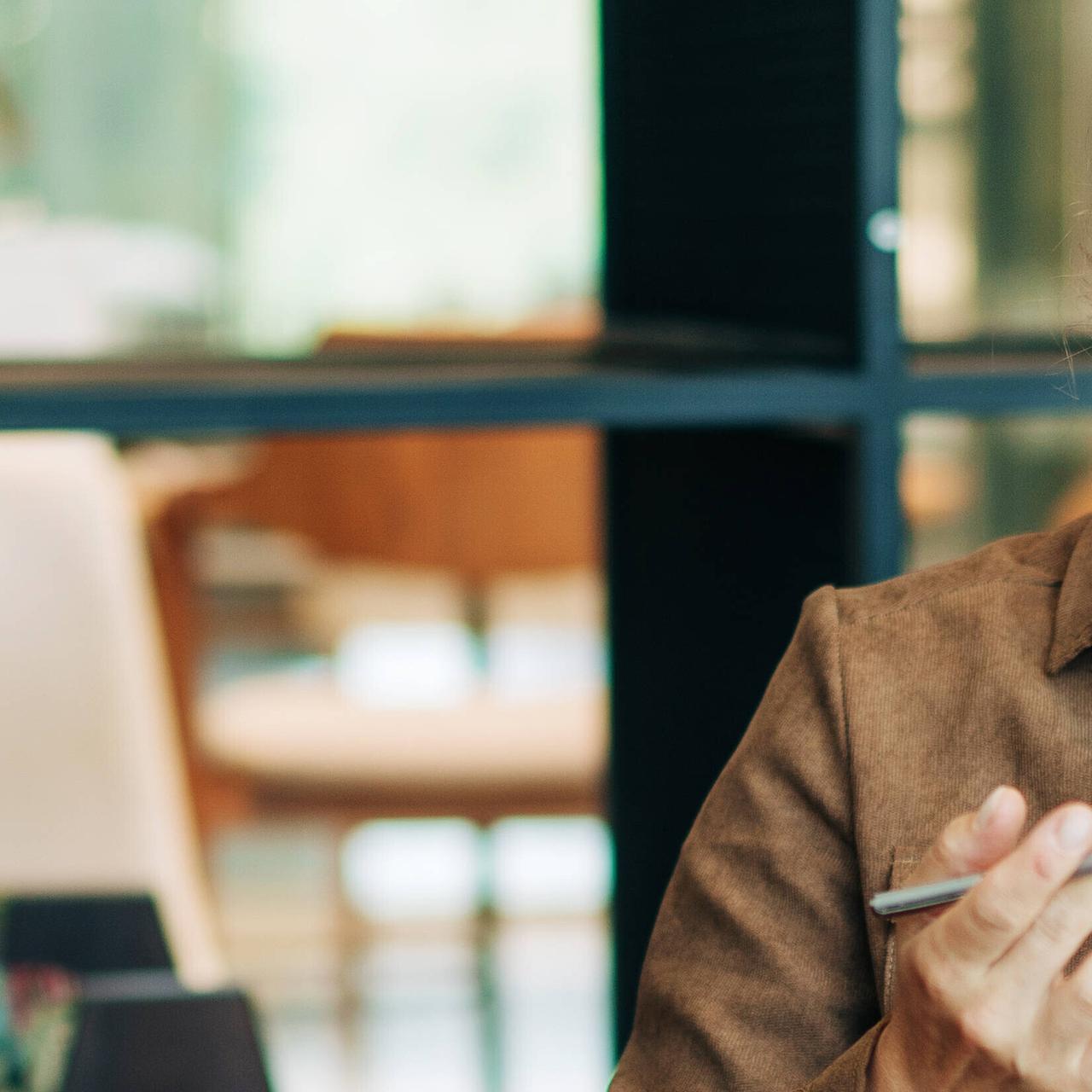 Gesprächssituation: Zwei Frauen in einer Therapiesitzung