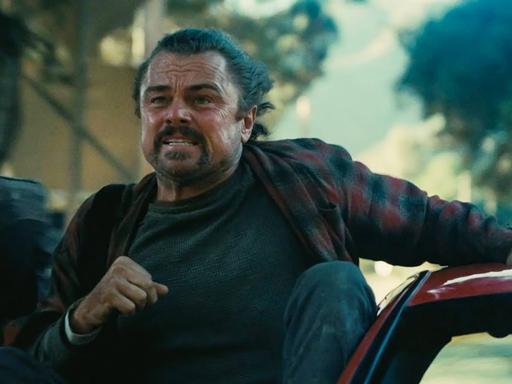 Filmszene mit Leonardo DiCaprio