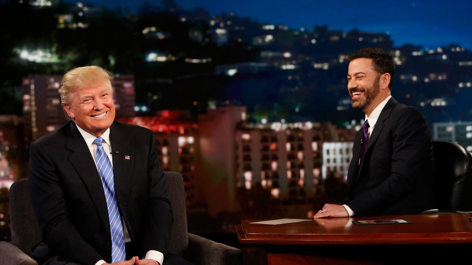 Jimmy Kimmel und Donald Trump Jimmy Kimmel und Donald Trump