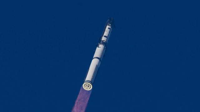 Eine neue Version der SpaceX-Starship-Rakete startet am 22. Mai 2026 von der Starbase in Texas.