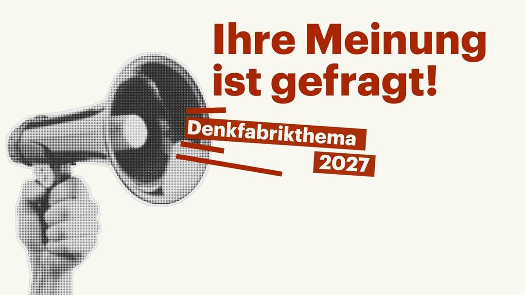 Visual für die Abstimmung der Denkfabrik 2027