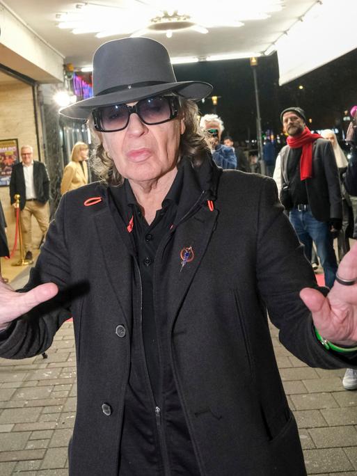 Udo Lindenberg zu Gast bei der Eröffnung der Gala Variete Show im Hamburger Hansa Theater im November 2025.