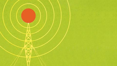 Illustration zum Thema "100 Jahre Radio"