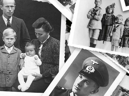 Historische Fotos aus einem Familienalbum aus der NS-Zeit. Historische Fotos aus einem Familienalbum aus der NS-Zeit.