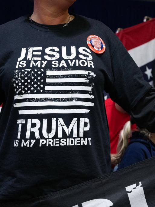 Evangelikale Christen bei einer Wahlkampfveranstaltung