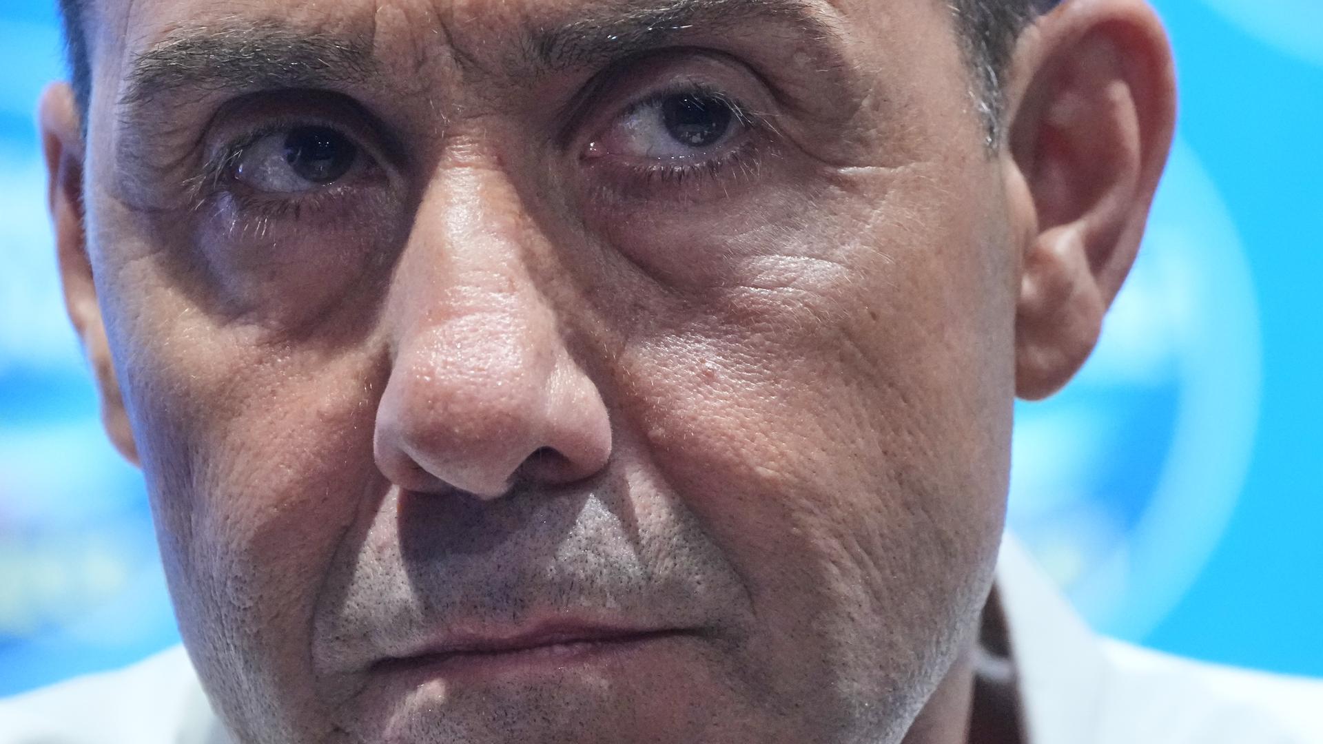 Nahaufnahme von Roberto Vannacci.